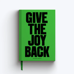 Give the Joy Back A5 Lined Hardcover Notebook