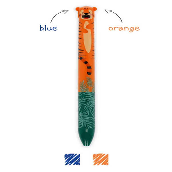 Tiger Click and Clack 2 Colour Ballpoint Pen