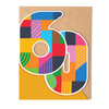 Age 60 Birthday Block Card