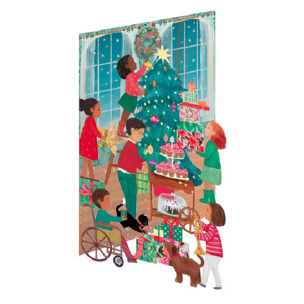 A Christmas Party Card