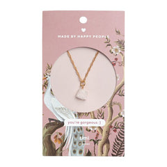 You're Gorgeous Rose Quartz Necklace