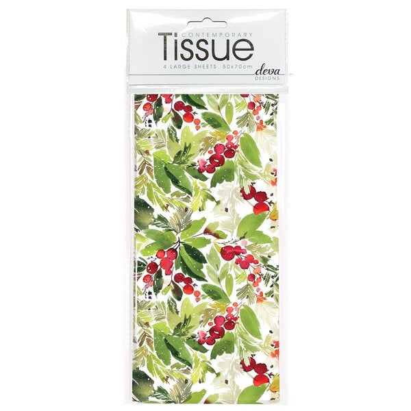 Berry Christmas Tissue