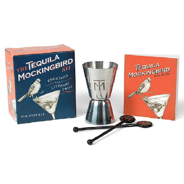 Tequila Mockingbird Jigger And Stirring Sticks Kit