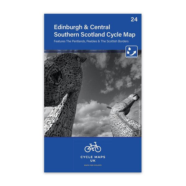 Cycle Maps UK: Edinburgh & Central Southern Scotland - Paper Tiger