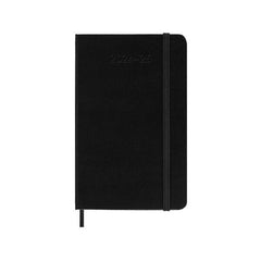 Moleskine 2024/25 Academic Horizontal Weekly Pocket Diary Black Hard Cover