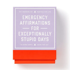 Emergency Affirmations for Exceptionally Stupid Days Card Pack
