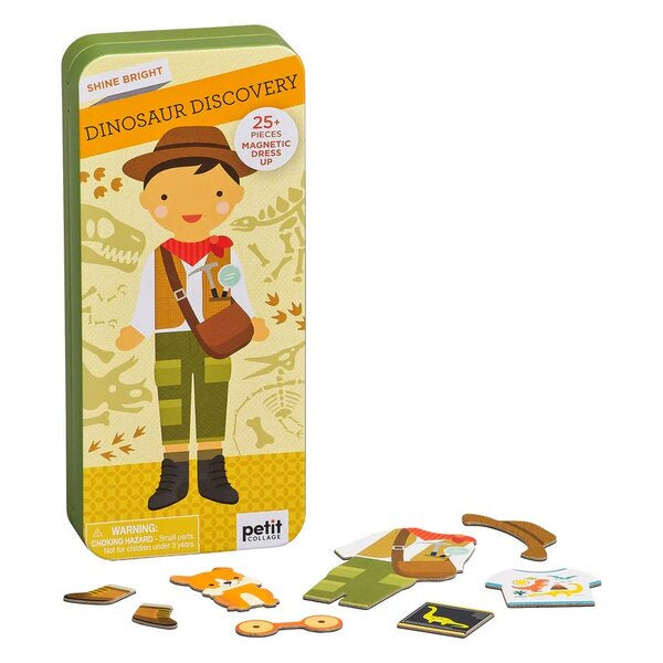 Dinosaur Discovery Magnetic Dress Up Set