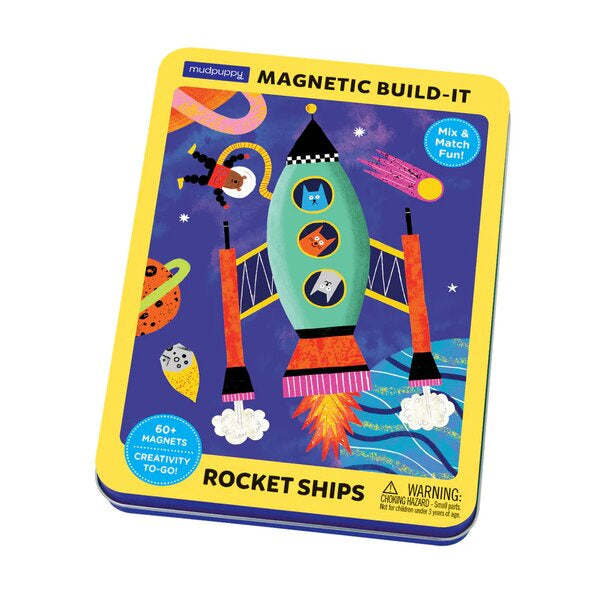 Rocket ships Magnetic Build it