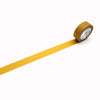 Matte Mustard Washi Tape