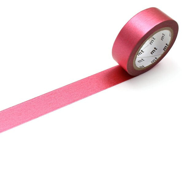 Shiny Red Washi Tape Roll