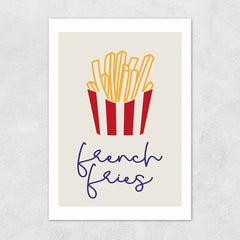 French Fries Card