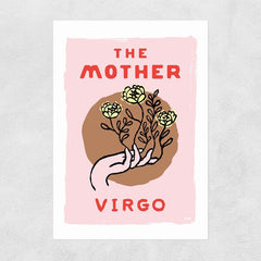 The Mother Virgo Star Sign Card