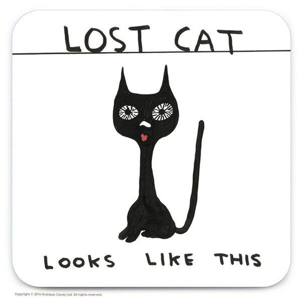 Lost Cat Coaster