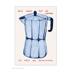 Pot of Coffee Postcard
