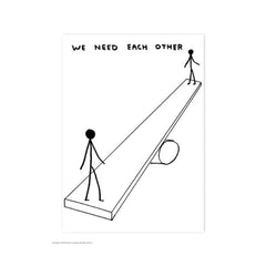 We Need Each Other Postcard