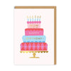 Happy Birthday Mum Cake Card