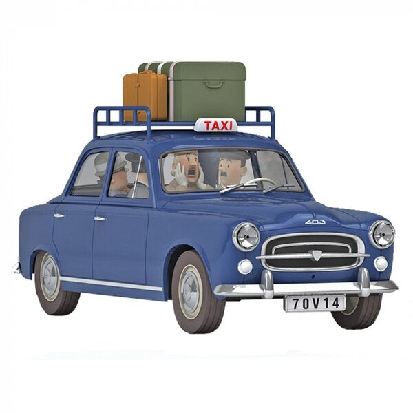 Tintin 1/24th Scale Le Taxi De Moulinsart Car - Paper Tiger
