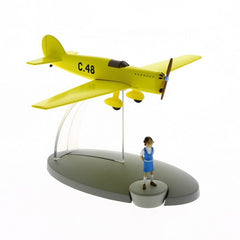 Tintin C48 Prototype Plane from The Adventures of Jo, Zette and Jocko
