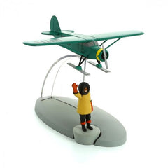 Tintin Professor Nielsen's Green Plane from Destination New York