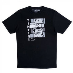 Tintin & Co Black T-Shirt