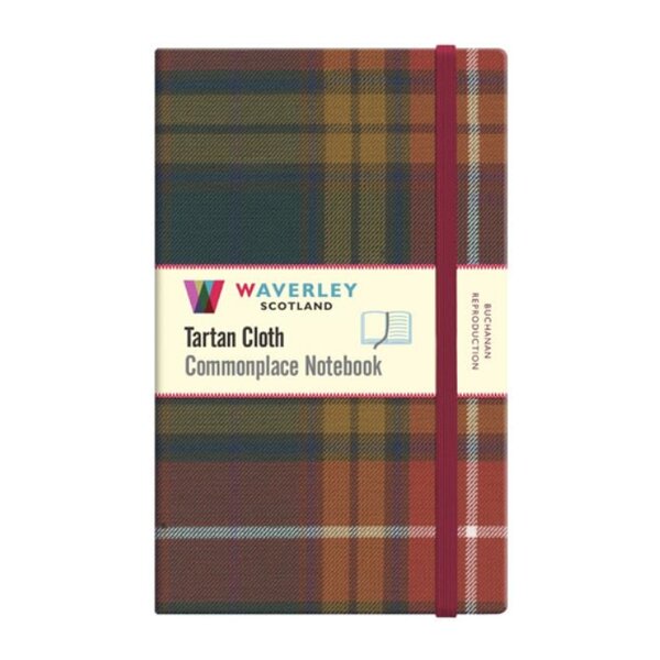 Tartan Cloth Notebook - Buchanan (Large)