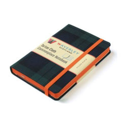 Tartan Cloth Notebook - Black Watch