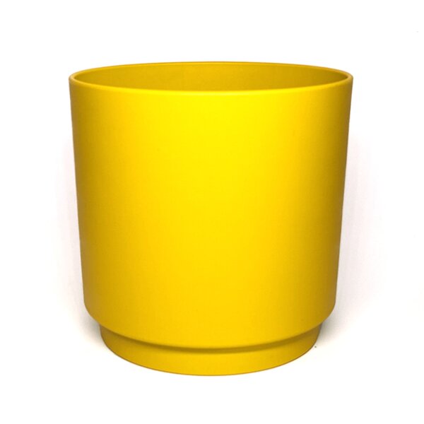 Ocre Yellow Large Ocean Plastic Pot