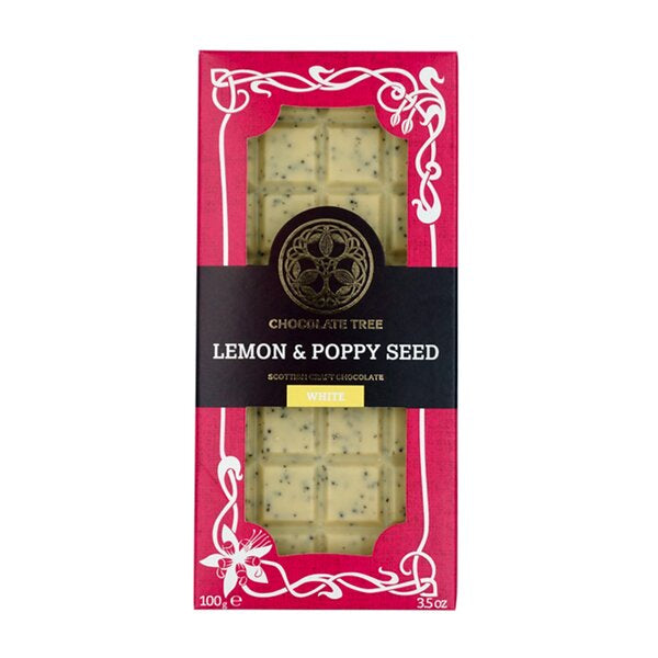 Organic White Chocolate Lemon & Poppy Seed