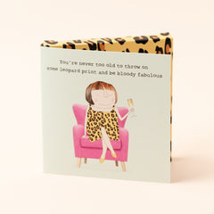 You're Never Too Old Choccy Card