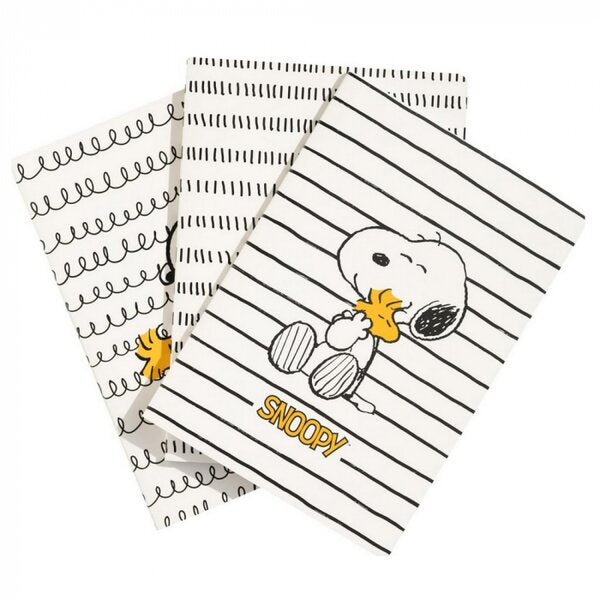 Snoopy Lazy Days 3 Pack A5 Notebooks - Paper Tiger