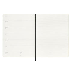 Moleskine 2025 12M Weekly Diary XL Black Hardcover
