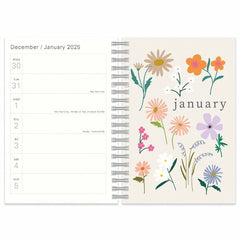 Caroline Gardner A5 Botanic Blooms 2025 Diary