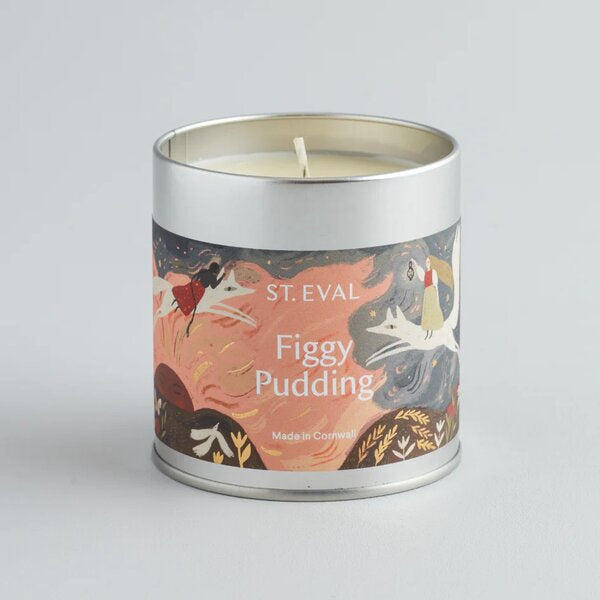 Figgy Pudding Christmas Candle Tin