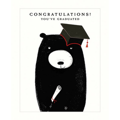 Congratulations You've Graduated Bear Card