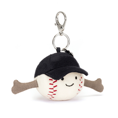 Jellycat Amuseable Sports Baseball Bag Charm