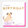 Happy Birthday Dog & Presents Card