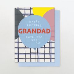 Grandad Birthday Balloon Card