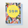 Happy Birthday Son Yellow Balloon Card