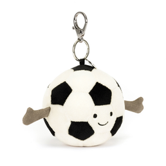 Jellycat Amuseables Sports Football Bag Charm