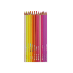 Sunset Palette Live Colourfully Set of 12 Colour Pencils