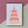Its Your Birthday Tiered Cake Card