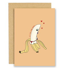 Hi There, Cheeky Banana Card