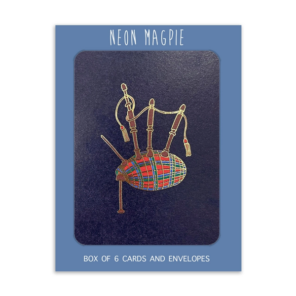 Bagpipes Box of Notecards