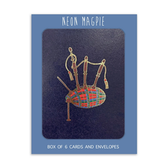 Bagpipes Box of Notecards