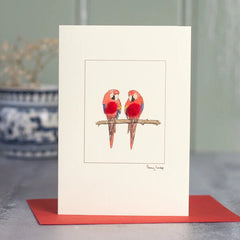 Parrots Card