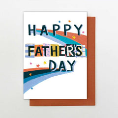 Happy Father's Day Stars Card