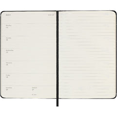 Moleskine 2024 Weekly Planner Pocket Hardcover Black