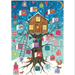 Treehouse Advent Card