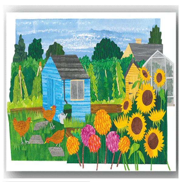 Allotment Garden Card