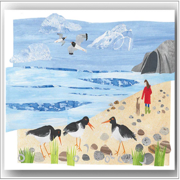 Beach Walk Card